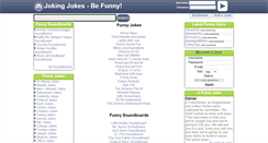 Desktop Screenshot of jokingjokes.com